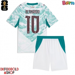 Portugal Bernardo Silva #10 Udebanesæt Børn VM 2026 Kort ærmer (+ korte bukser)